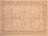 handmade Transitional Tan Brown Hand Knotted RECTANGLE 100% WOOL area rug 6x9